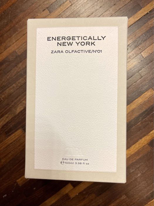 100ml męski zapach perfum woda perfumowana ZARA ENERGETICALLY NEW YORK