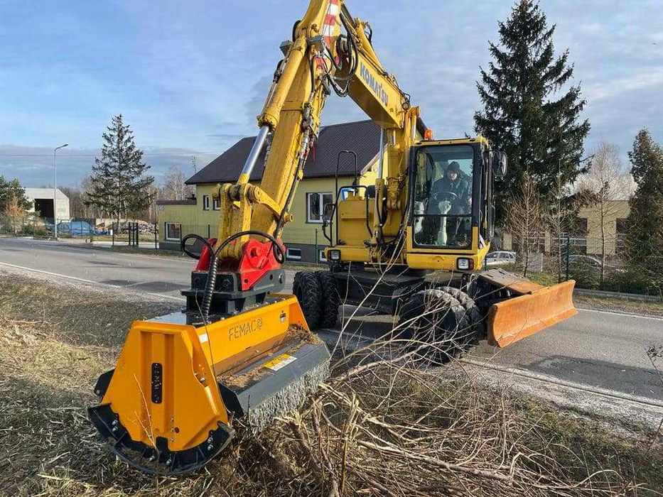 mulcher hydrauliczny do koparki FEMAC T13 FR 130 REV