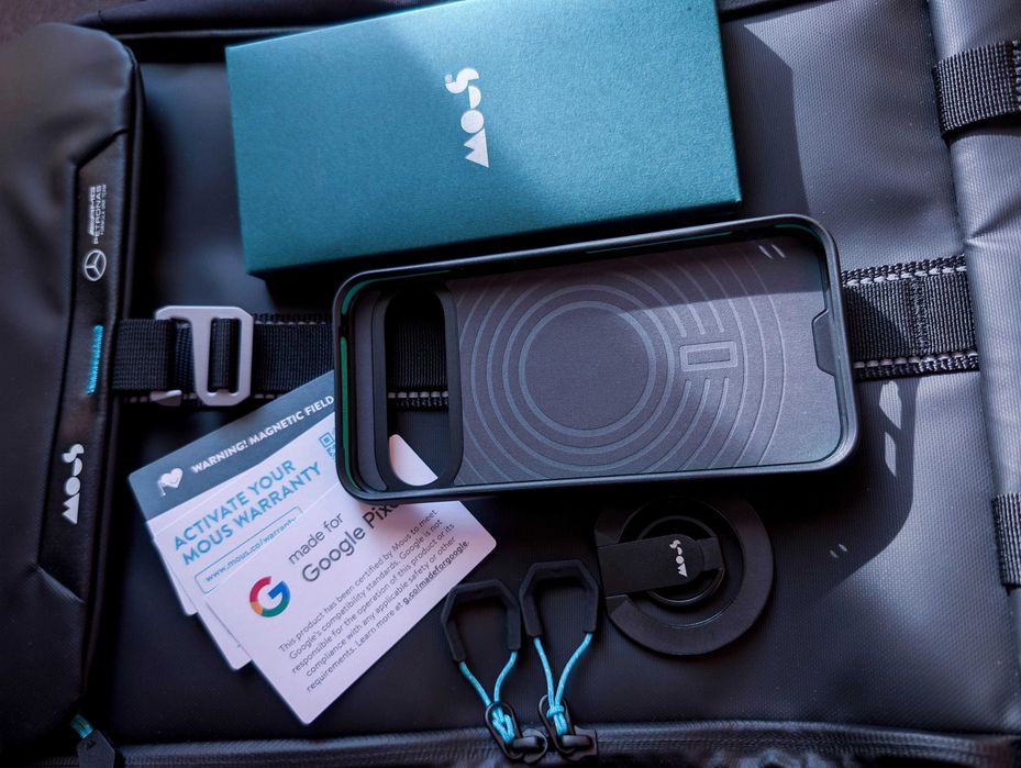 Чехол Mous для Google Pixel 9 Pro XL, модель Limitless 5.0 (Bamboo)