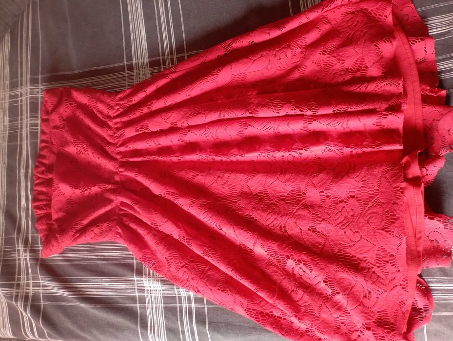 Vestido Vermelho Zara L