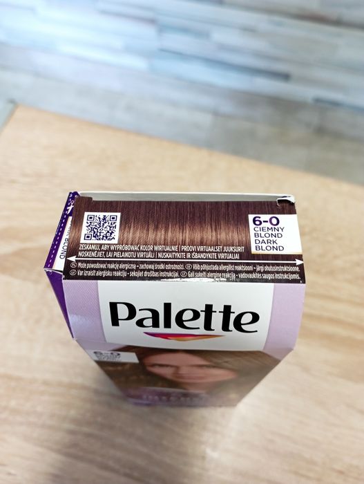 Farba Palette Color Creme 6-0 ciemny blond nowa