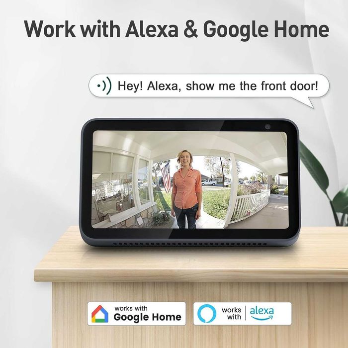 XTU Campainha Wi-Fi 2K HD com Câmara