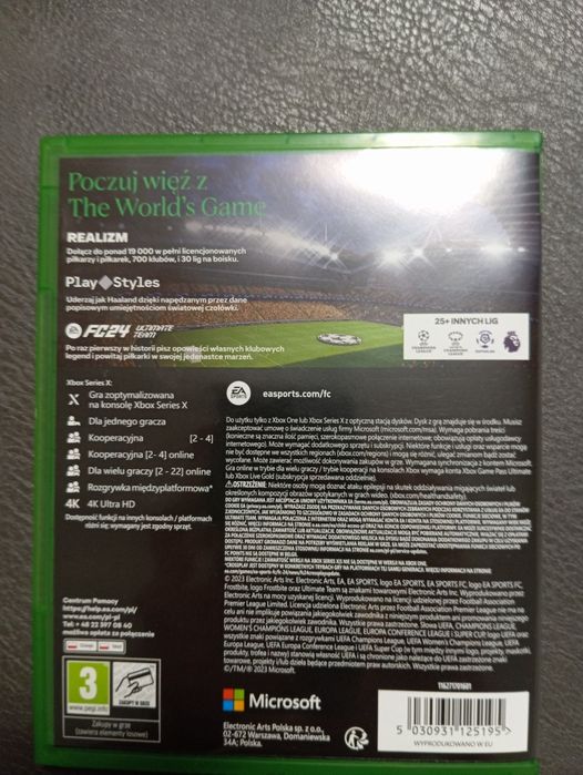 FC 24 Xbox one, Xbox Series X