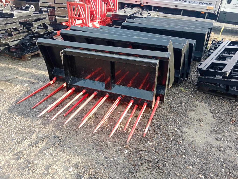 Widły do obornika 1,2 - 2m Kute Zęby na euroramke sms