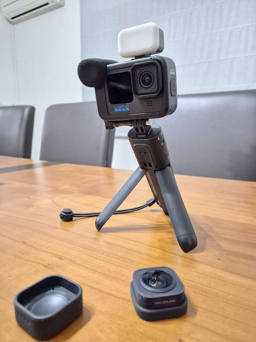 Kit GoPro Hero 10 Black + Media Mod + Volta + Max Lens Mod