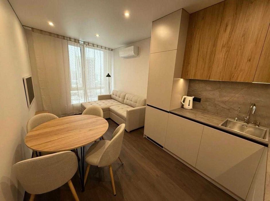 Стильна 1,5кім. квартира біля озера! ЖК Manhattan!