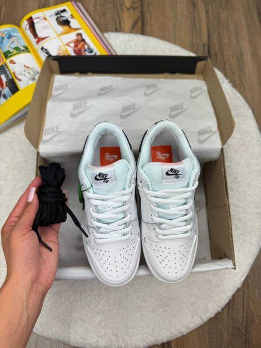 !SALE! Nike SB Dunk White Black 36 37 38 39 40 41 42 43 44 45 найк сб данк