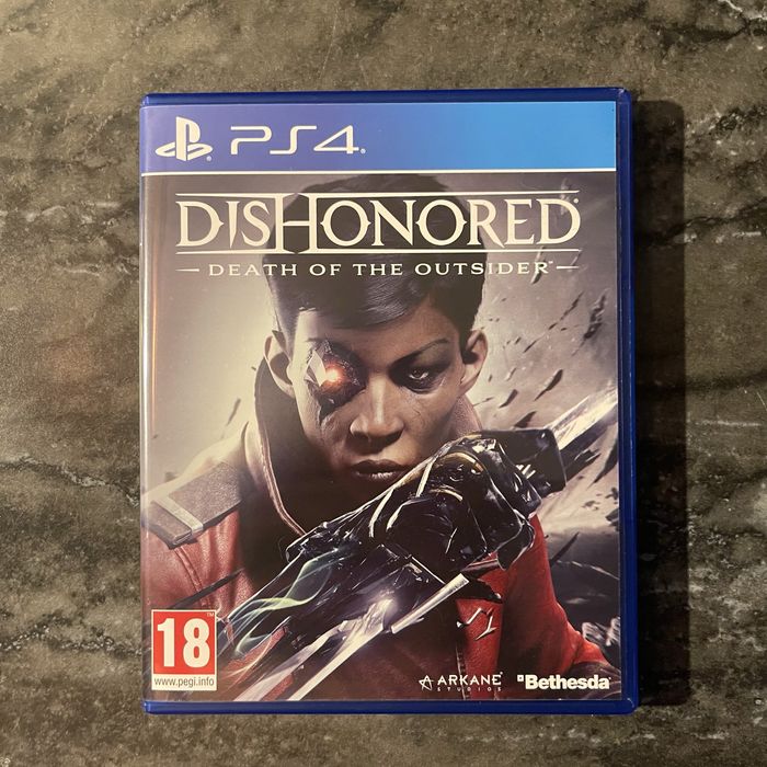 Игра Dishonored death of the outsider PS4, PS5