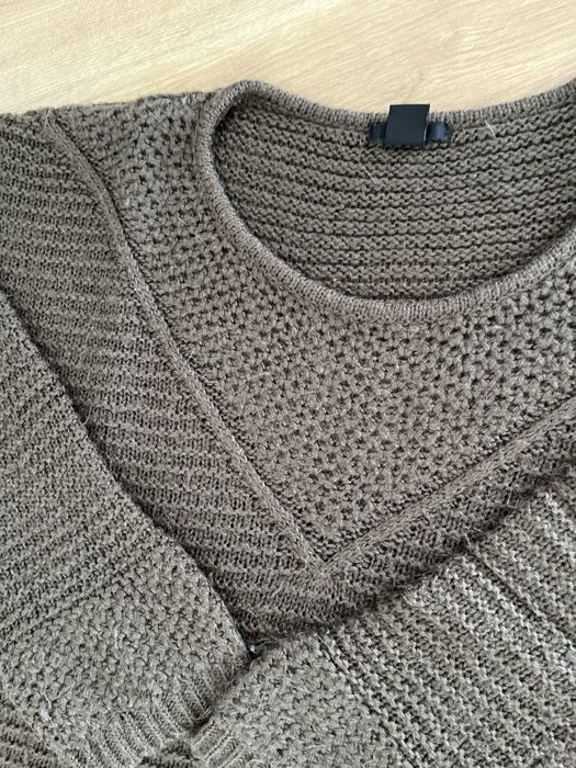 Camisola de malha verde M