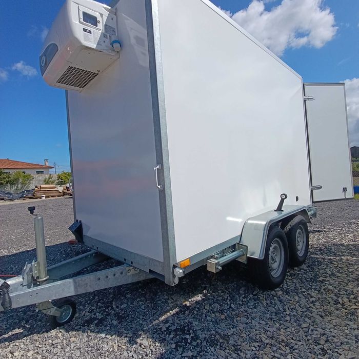 Reboques Conservação, temperatura funcionamento +2 a + 18