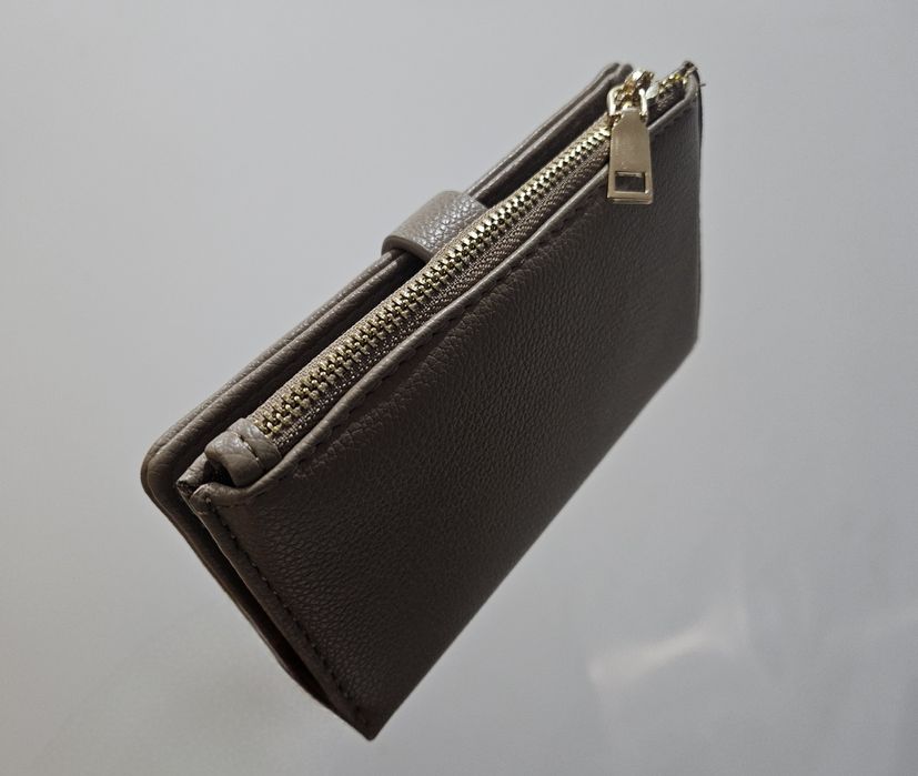 Carteira Bege/ Castanho