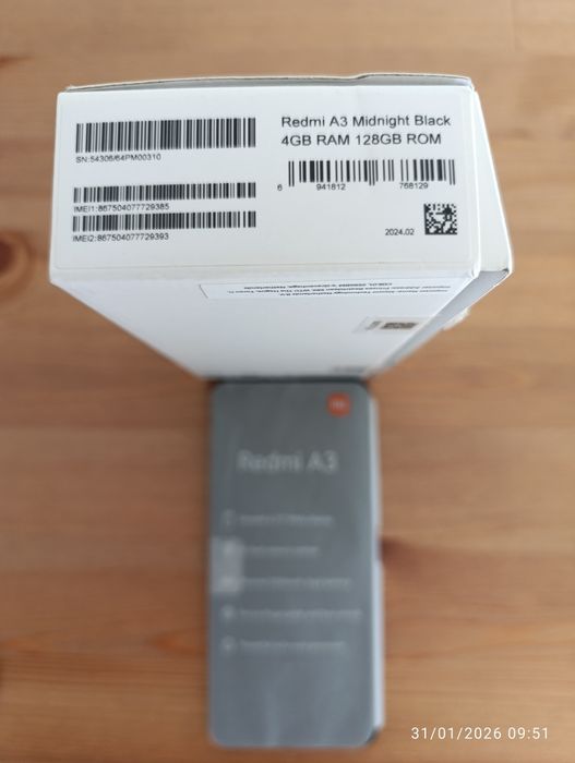 XIAOMI REDMI A3 || 128 G