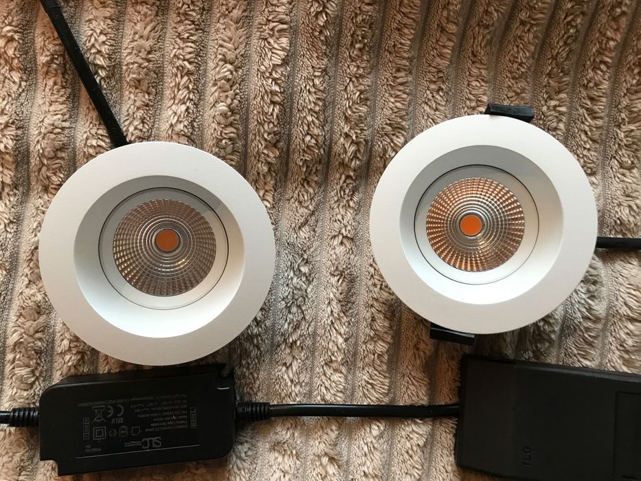 lampy do łazienki (zestaw 2 szt.)  IP 44 SLC One Soft biały
