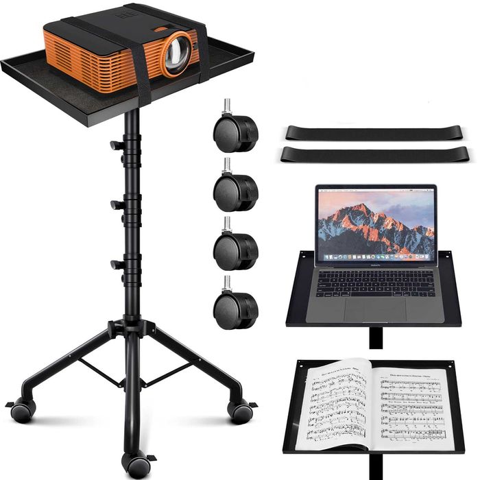 Nowy stojak na projektor/statyw/uchwyt/podpórka/ kółka/CAHAYA !A1371!