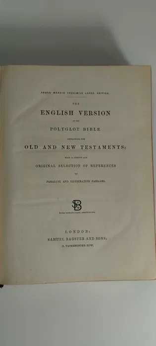 The English Version of the Polyglot Bible - Samuel Bagster