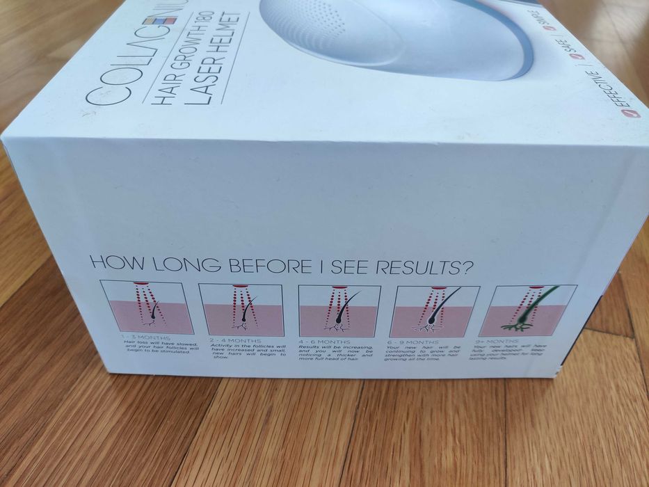 Capacete Laser para Crescimento de Cabelo