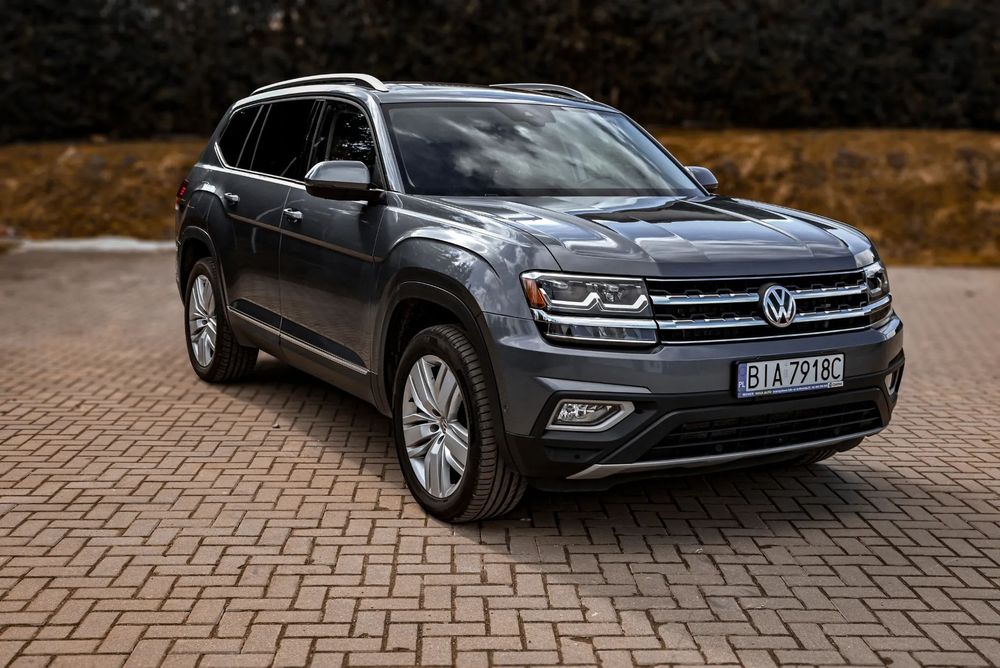 Volkswagen Atlas VW Atlas SEL Premium 3.6V6 4×4 6‑osobowy Kamera 360°FULL OPCJA FV23%