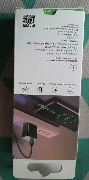 kabel do ladowania typ C