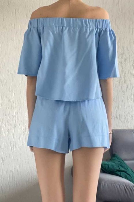 Niebieski komlet New Yorker