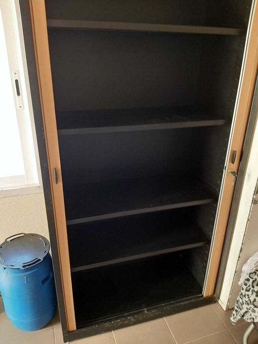 Armário Escritório Porta de Correr + Fechadura | Usado | Entrega Rápida