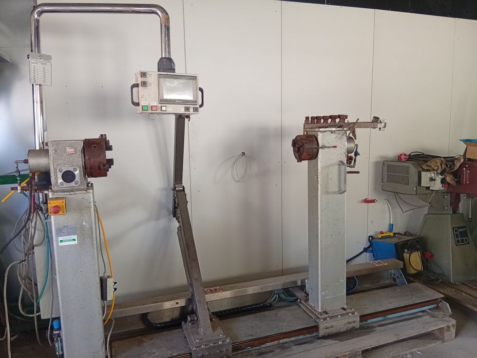 Obrotnik spawalniczy do obwodowego spawania rur pozycjoner manipulator