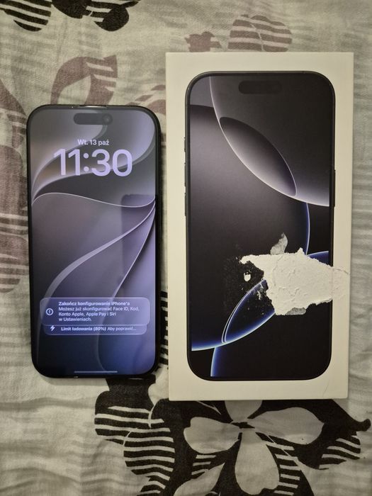 Iphone 16 pro 256gb 93% kondycja