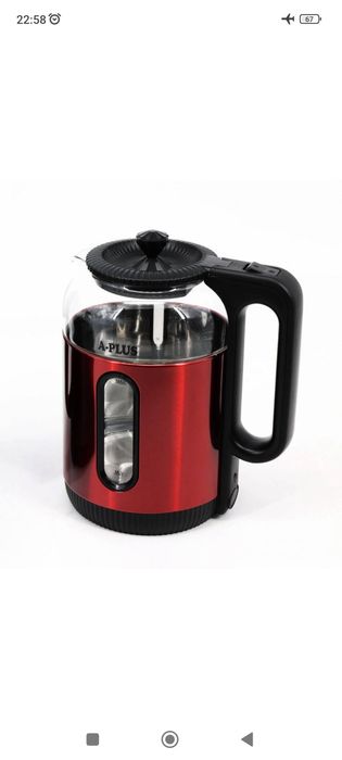 Якість 100%. Електричний чайник A Plus 1,6 літра. 1355Вт