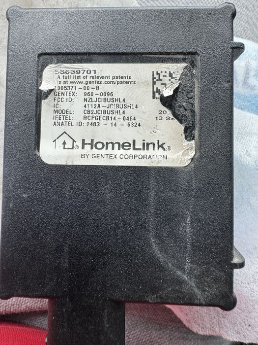 Модуль HomeLink до Tesla Model S, SR, X