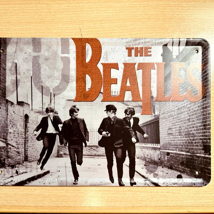 Placa de Metal The Beatles