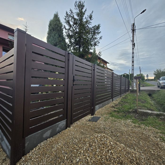 Ogrodzenie Nowoczesne Aluminiowe