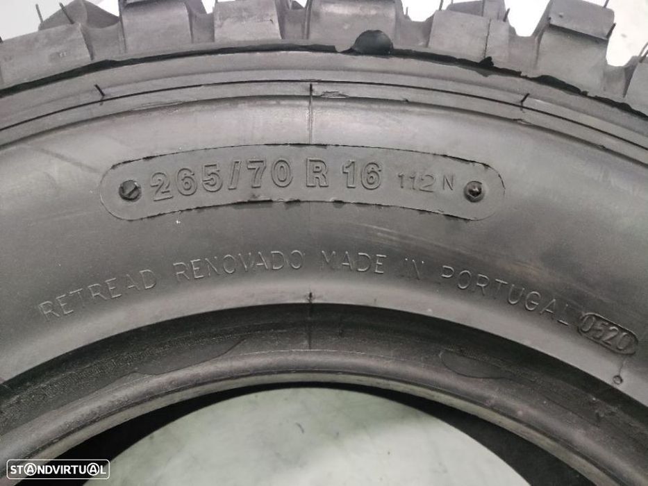 2 pneus novos 265-70r16 nelcaf ( recauchutados) oferte dos portes