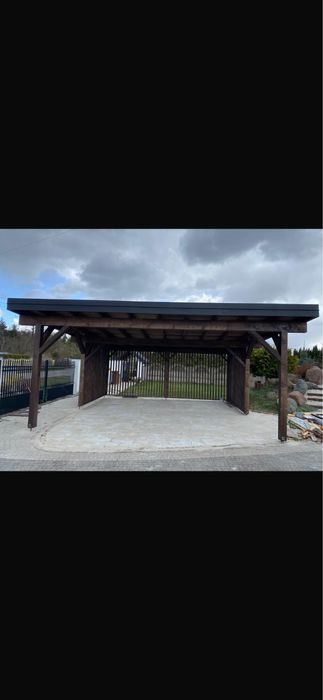 Wiaty drewniane tarasy altanki i inne