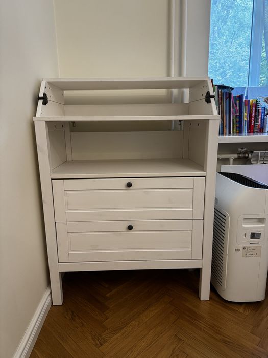 Дитячий комод-трансформер IKEA, білий колір