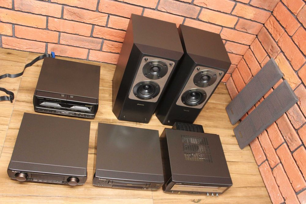 ‼️ Wieża Technics 1060 / 1080 ‼️ Topowa 4 segmenty + Kolumny ‼️