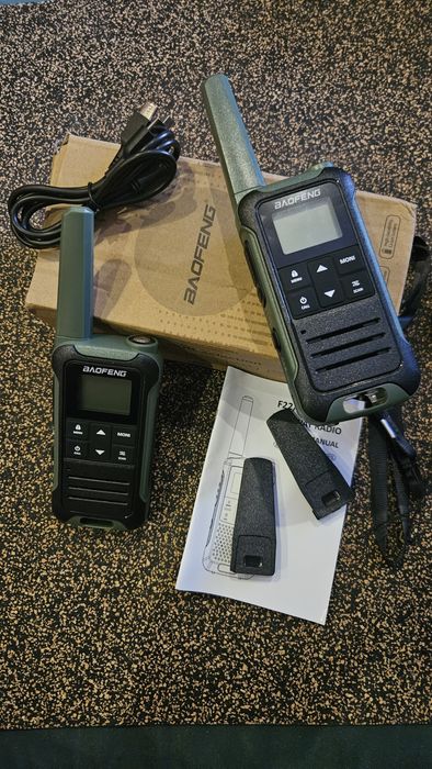Walkie Talkie Krótkofalówka Baofeng F22 (zestaw 2szt.)