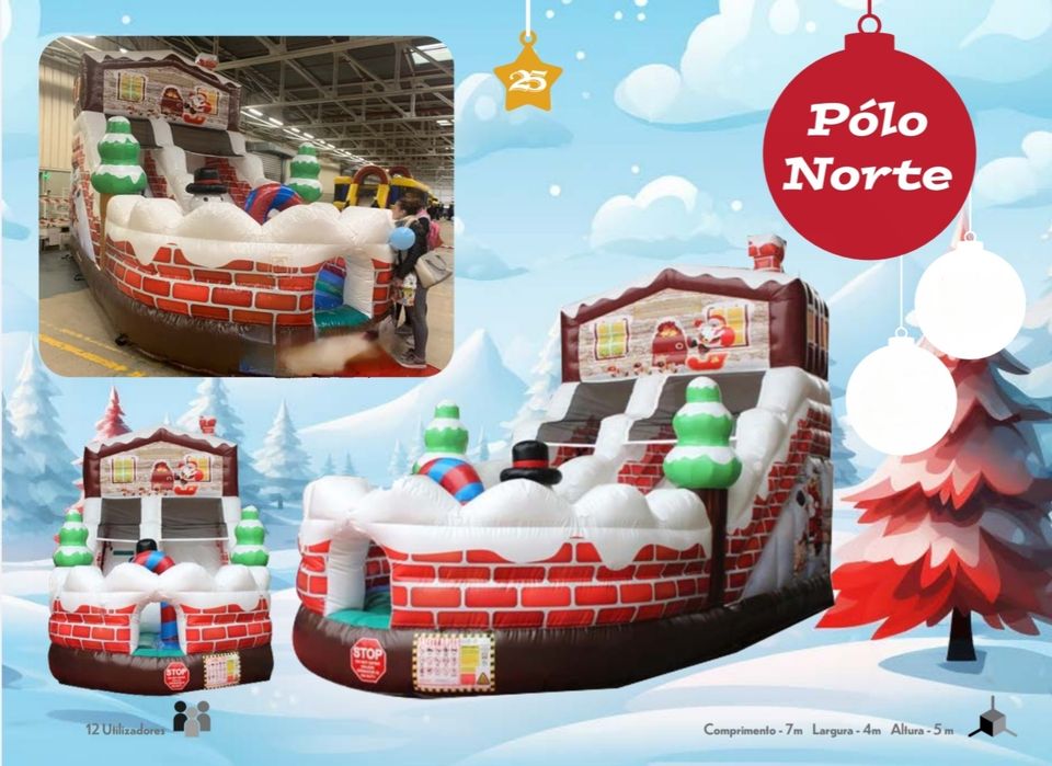 Comboio / Expresso / Insufláveis de Natal
