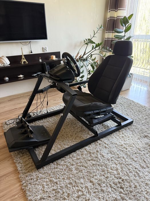 Zestaw wyścigowy: Logitech G20 + Shifter + Hydrauliczny ręczny +Stojak