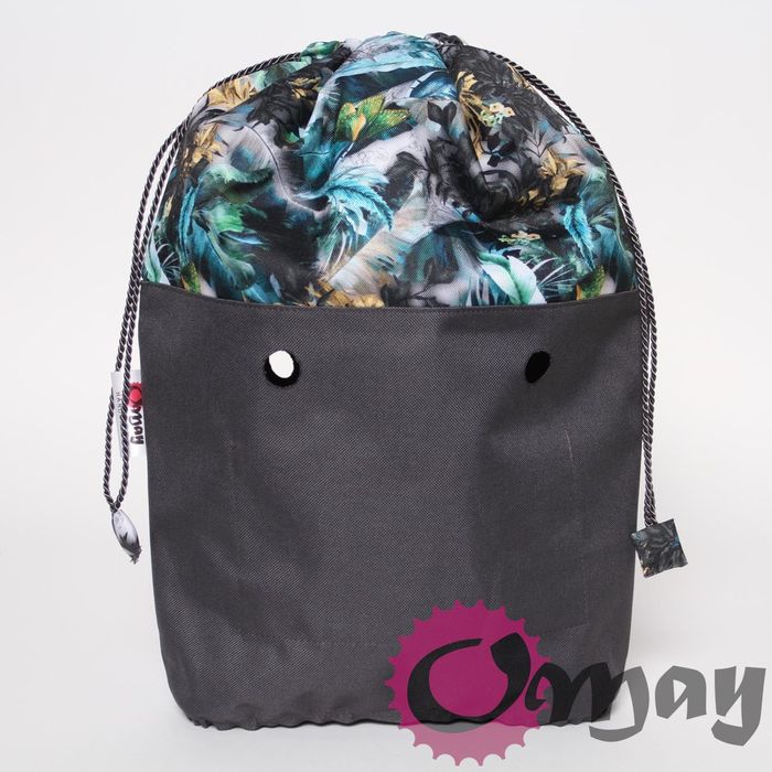 organizer OBAG MINI worek liście pióra 2 kieszenie komin OMAY