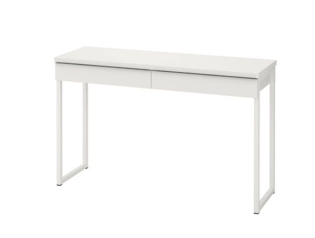 Secretaria. Toucador, Besta Burs IKEA + tampo vidro NOVA