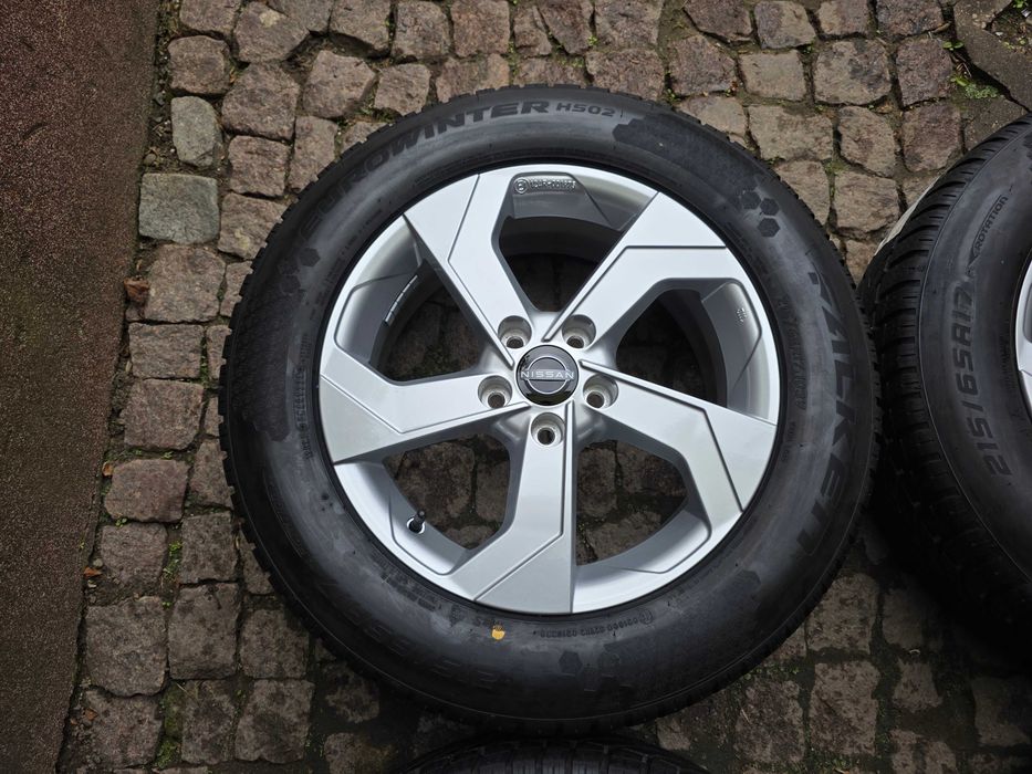 Nowe oryginalne koła aluminiowe NISSAN QASHQAI J12 17" 5x114,3 2024 r