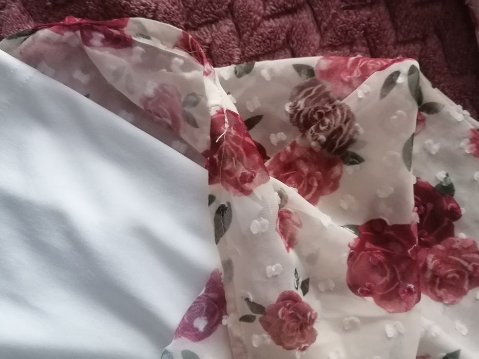 Sukienka mini kwiaty