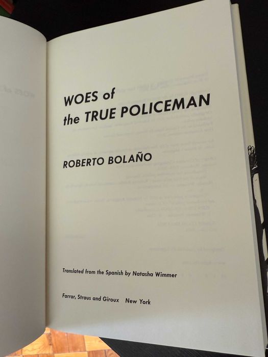Roberto Bolaño – Woes of the true Policeman