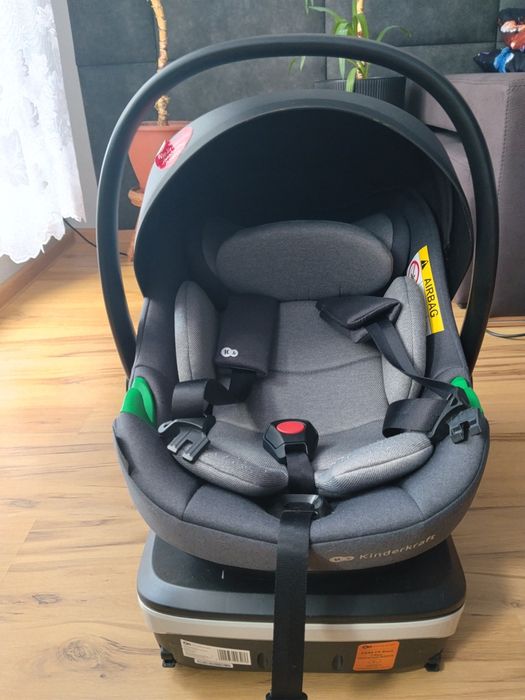 Fotelik samochodowy 40-87 cm 0-13 kg z bazą Kinderkraft I-CARE i-Size