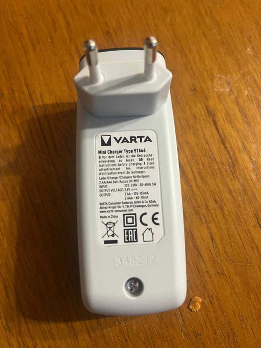 Зарядное устройство varta mini charger type 57646