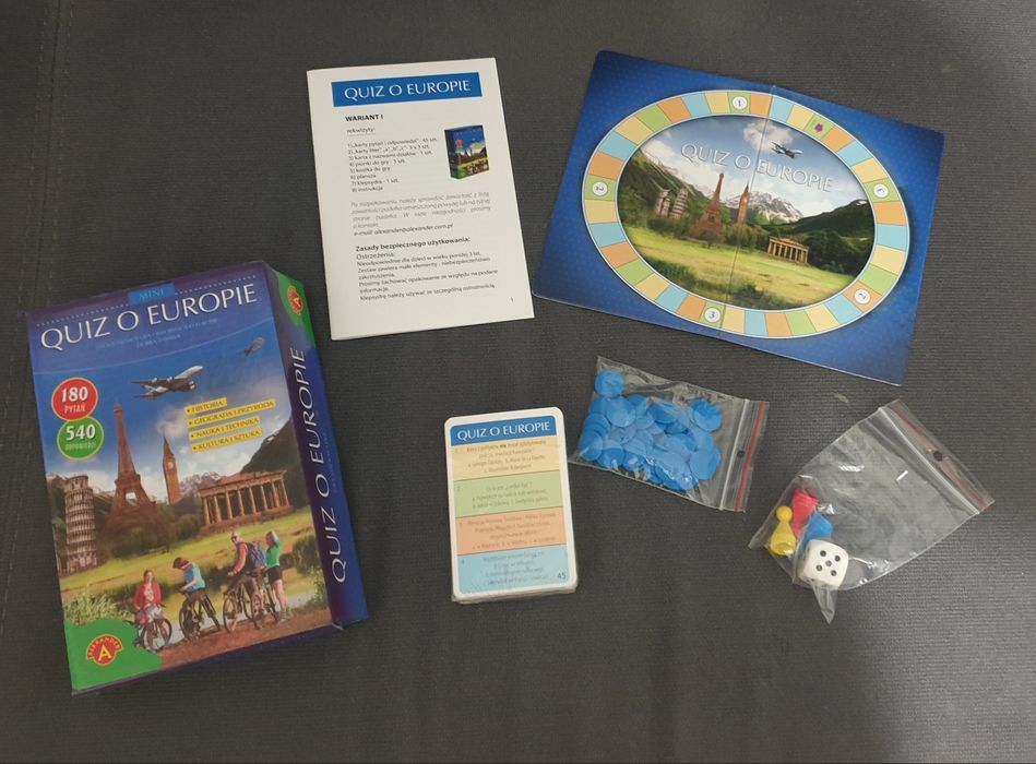 Gra planszowa Quiz o Europie