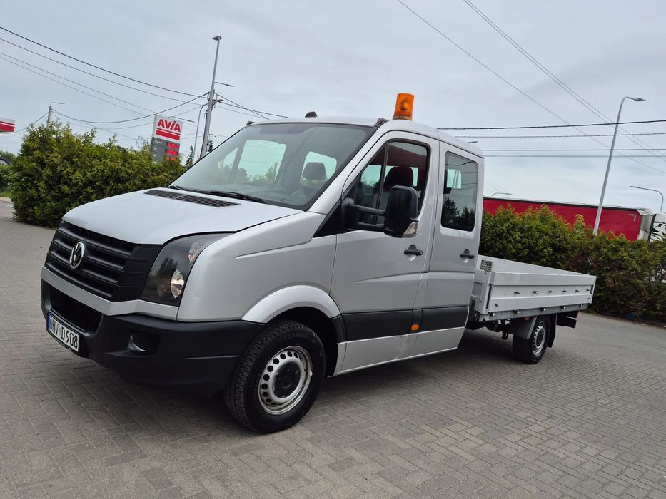 Volkswagen CRAFTER  Doka skrzynia 2.0TDI 136KM 7os Klima Kamera raty ZAMIANA
