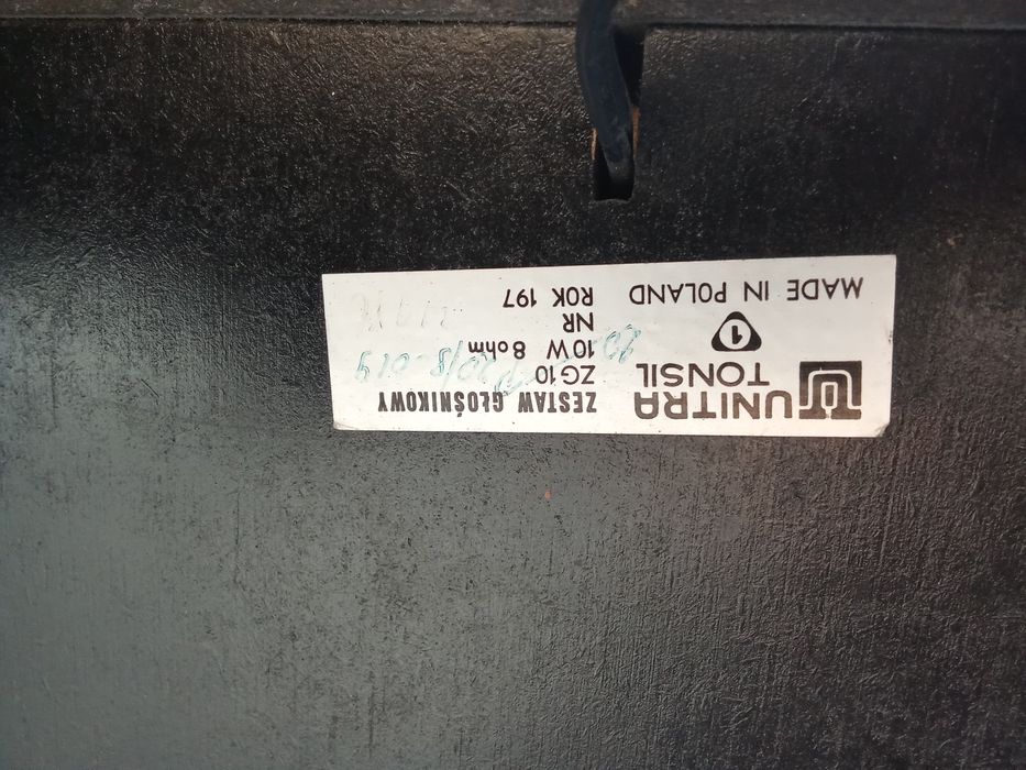 Kolumny UNITRA Tonsil