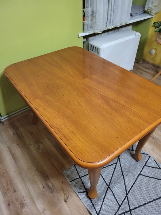 Stół drewniany składany