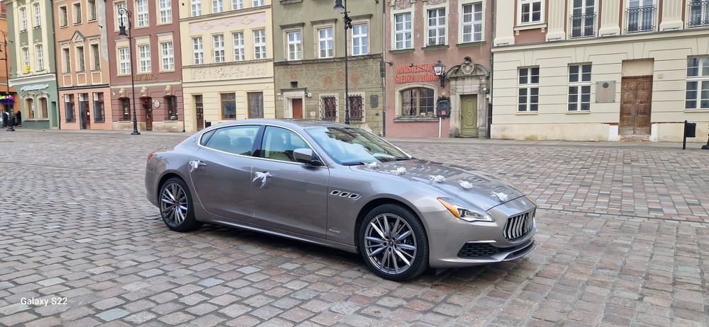 Wynajme Maserati. Auto,  samochód do ślubu, na przyjęcie