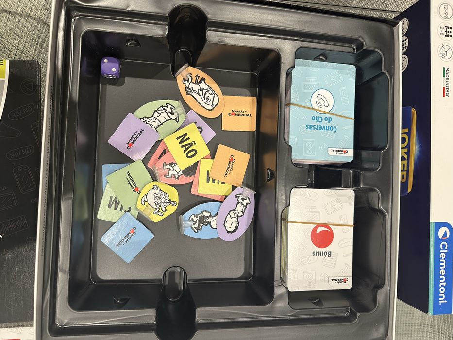 Jogo tabuleiro “manhas comercial”